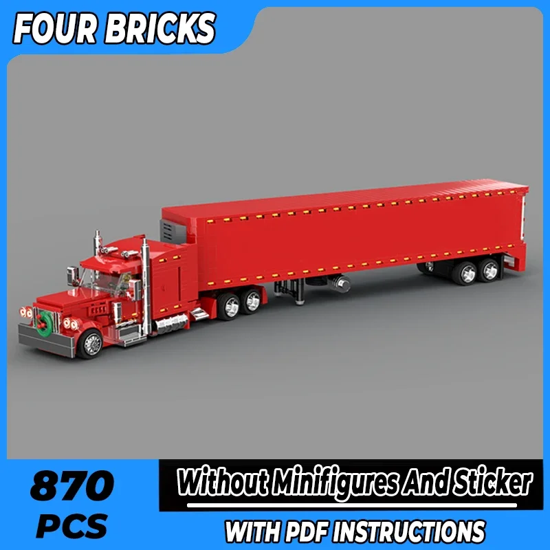Moc Building Bricks City Classic Car Model Christmas Truck Technology Modular Blocks Gifts Christmas Toys DIY Sets Assembly
Moc Building Bricks City Classic Car Model Christmas Truck Technology Modular Blocks Gifts Christmas Toys DIY Sets Assembly
