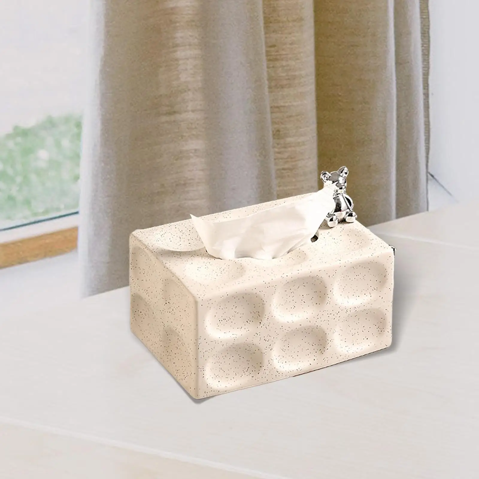 Modern Facial Tissue Holder Case Dispenser for Countertop Vanity Car Bedroom
Modern Facial Tissue Holder Case Dispenser for Countertop Vanity Car Bedroom