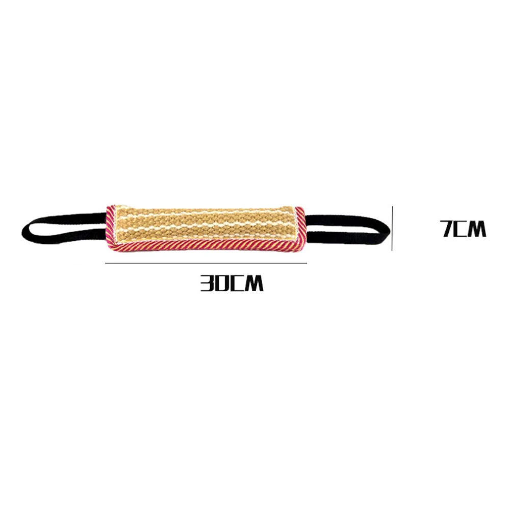 Bite Resistant Dog Stick Toy Pillow Durable Linen Material Molar Puppy Training Jute Pet Interactive Play Toys
Bite Resistant Dog Stick Toy Pillow Durable Linen Material Molar Puppy Training Jute Pet Interactive Play Toys