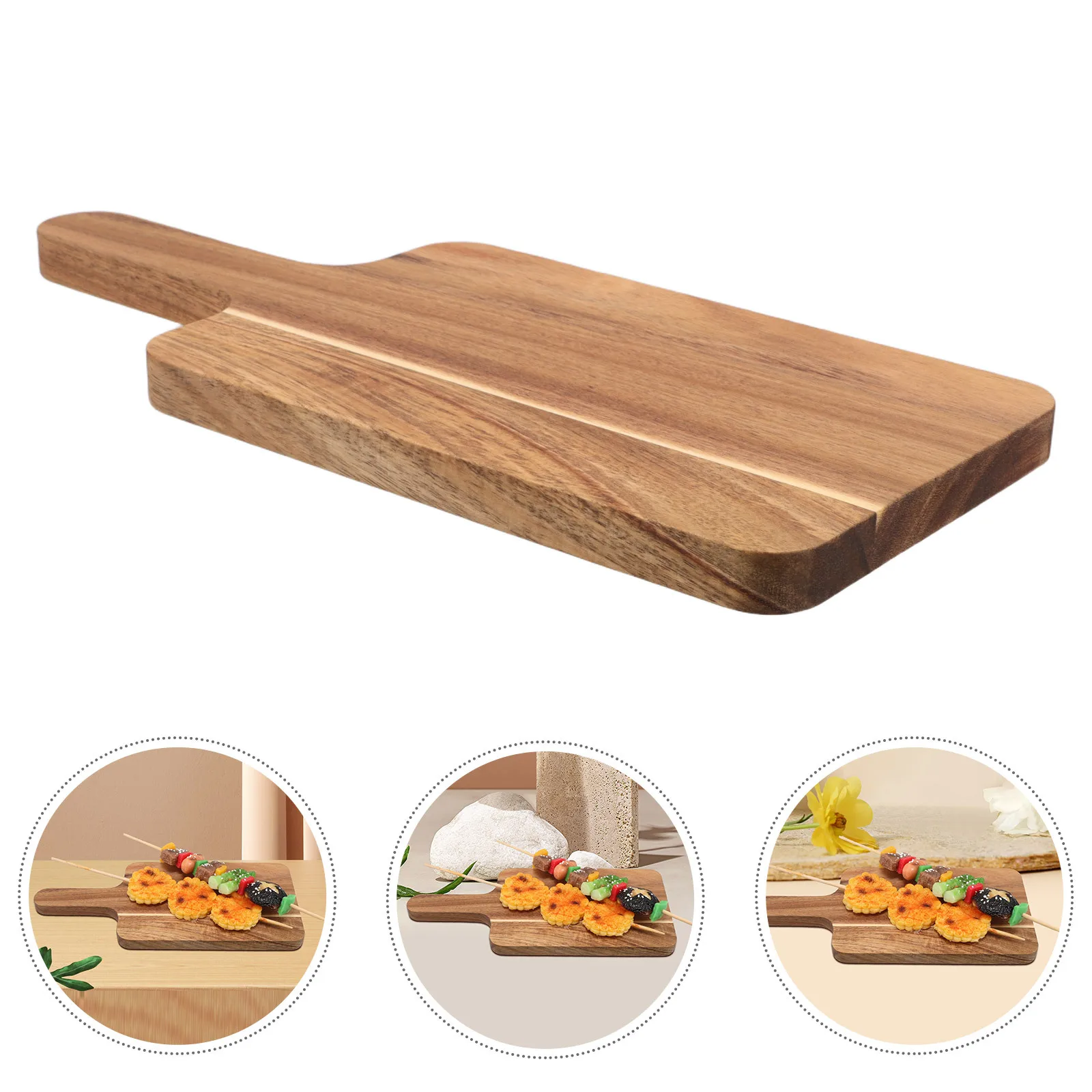 Wood Cutting Board Long Handle Natural Wood Small Charcuterie Kitchen Paddle Cheese Bread Snack Serving Tray
Wood Cutting Board Long Handle Natural Wood Small Charcuterie Kitchen Paddle Cheese Bread Snack Serving Tray