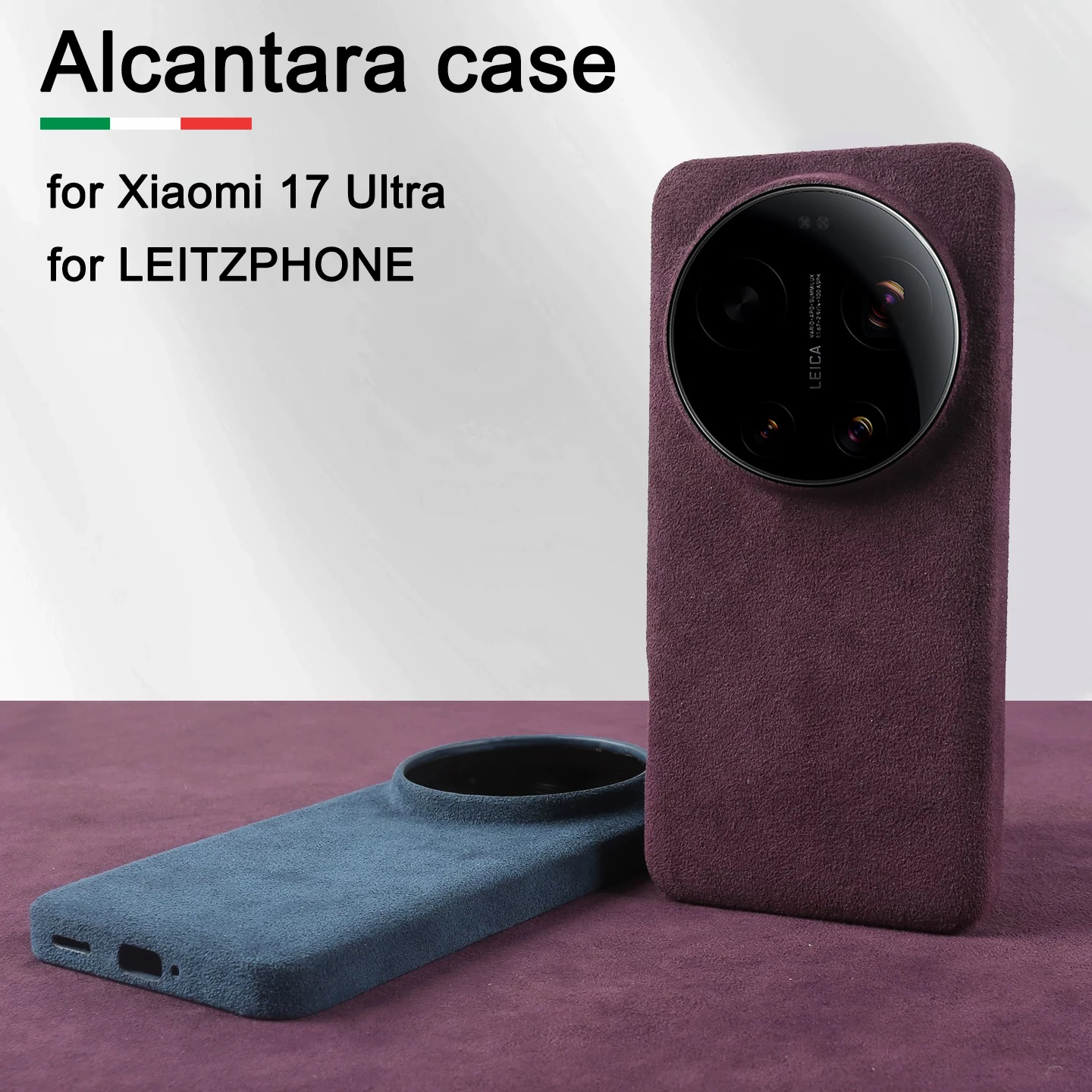 Genuine Alcantara Leathe Case for Xiaomi MI 17 Ultra LEITZPHONE with MagSafe Magnetic Cover Mobile Full Cover Phone Case
Genuine Alcantara Leathe Case for Xiaomi MI 17 Ultra LEITZPHONE with MagSafe Magnetic Cover Mobile Full Cover Phone Case
