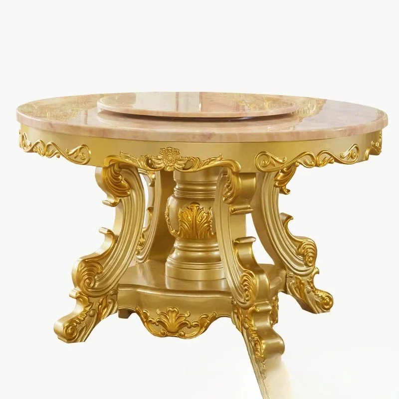 table dining chair combination noble gold dining room round table with turntable villa home solid wood round table
table dining chair combination noble gold dining room round table with turntable villa home solid wood round table