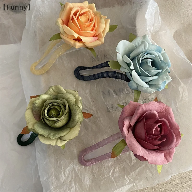 Simulation Flower Hair Claws Grab Duckbilly Hair Clips Clamp Elegant For Women Girls Large Hairpins Ponytail Hair Accessories
Simulation Flower Hair Claws Grab Duckbilly Hair Clips Clamp Elegant For Women Girls Large Hairpins Ponytail Hair Accessories