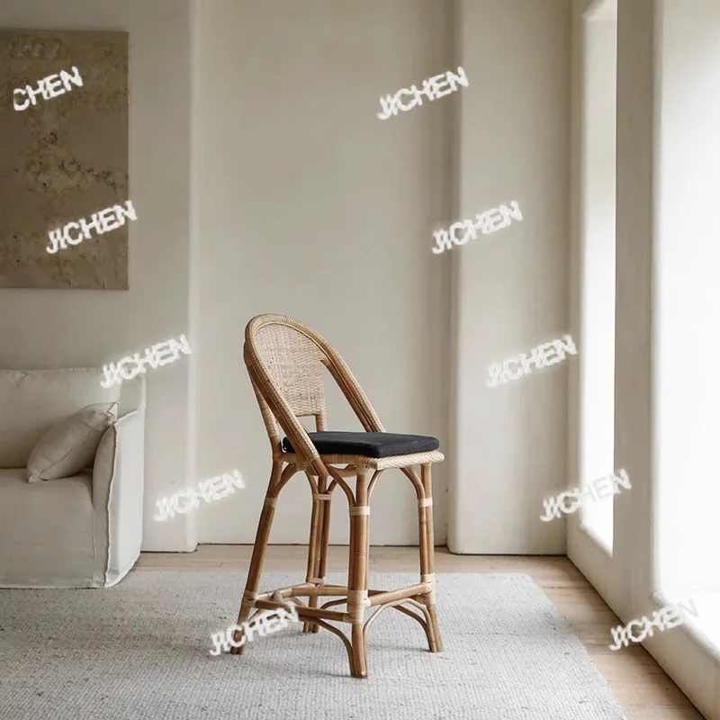 Rattan Bar Chair Rattan High Stool High Backrest Dining Chair Nakajima Bar Stool
Rattan Bar Chair Rattan High Stool High Backrest Dining Chair Nakajima Bar Stool