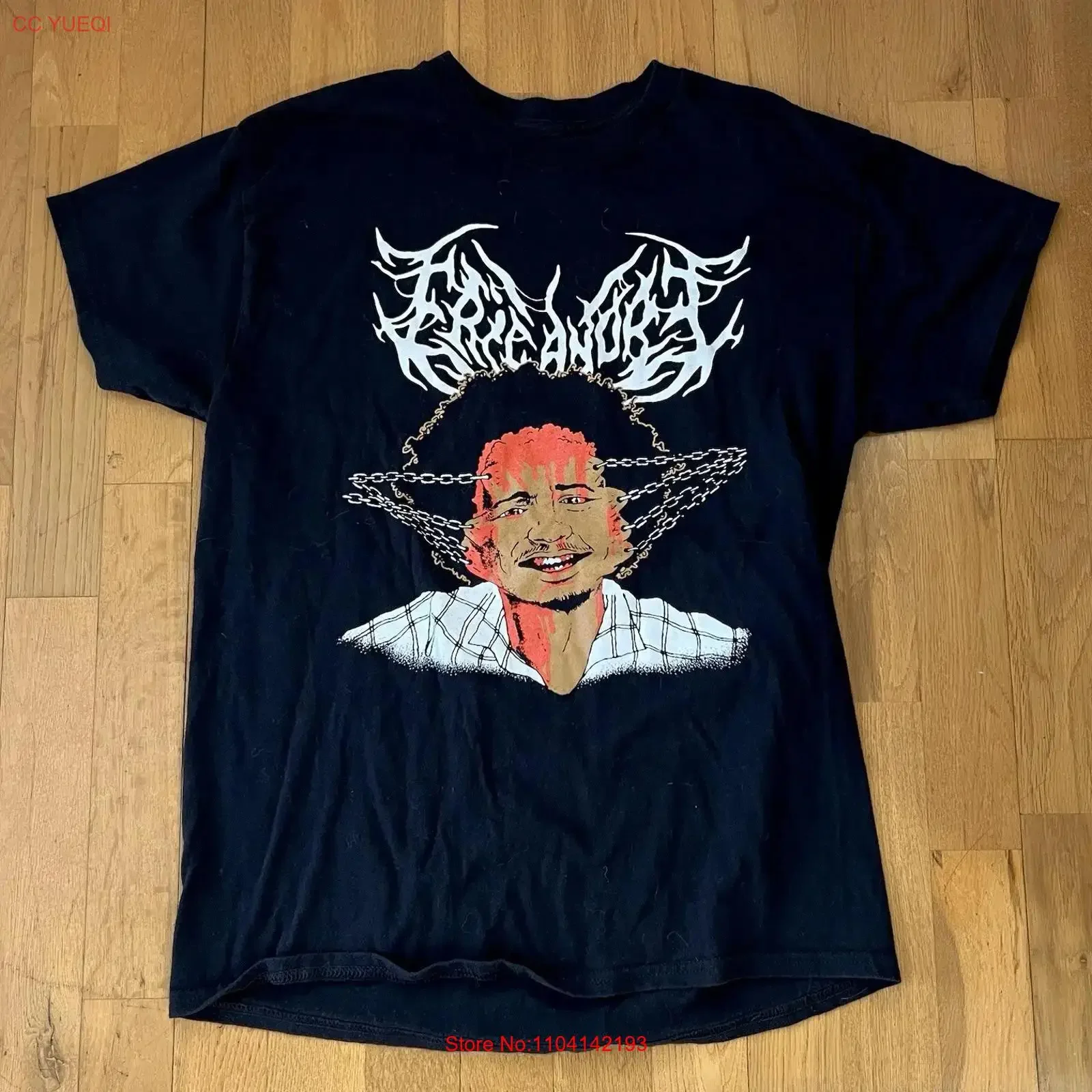 2024 Eric Andre T Shirt M Show Live Tour Dates Comedy Death Metal vintage Washed Slightly designer clothes homme streetwear
2024 Eric Andre T Shirt M Show Live Tour Dates Comedy Death Metal vintage Washed Slightly designer clothes homme streetwear