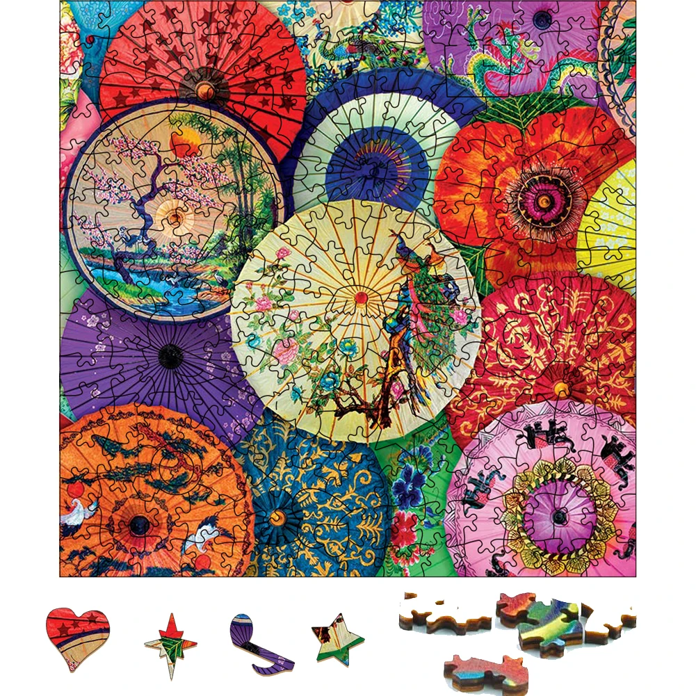 Oil Paper Umbrellas Wooden Jigsaw Puzzle Party Games Toys For Adults Wood Puzzles Board Game Educational Wooden Toys For Kids
Oil Paper Umbrellas Wooden Jigsaw Puzzle Party Games Toys For Adults Wood Puzzles Board Game Educational Wooden Toys For Kids