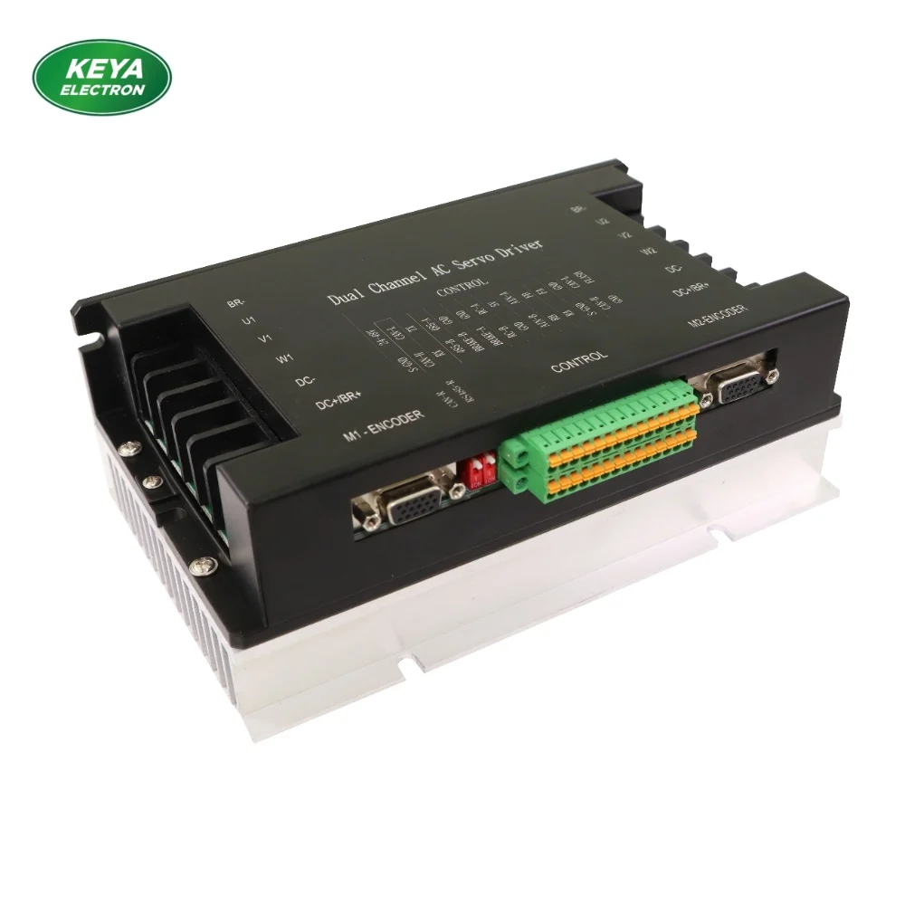 Keya CE Certification 48V Dual Channel Motor Driver DC Servo Motor Controller for 750W Servo Motor
Keya CE Certification 48V Dual Channel Motor Driver DC Servo Motor Controller for 750W Servo Motor