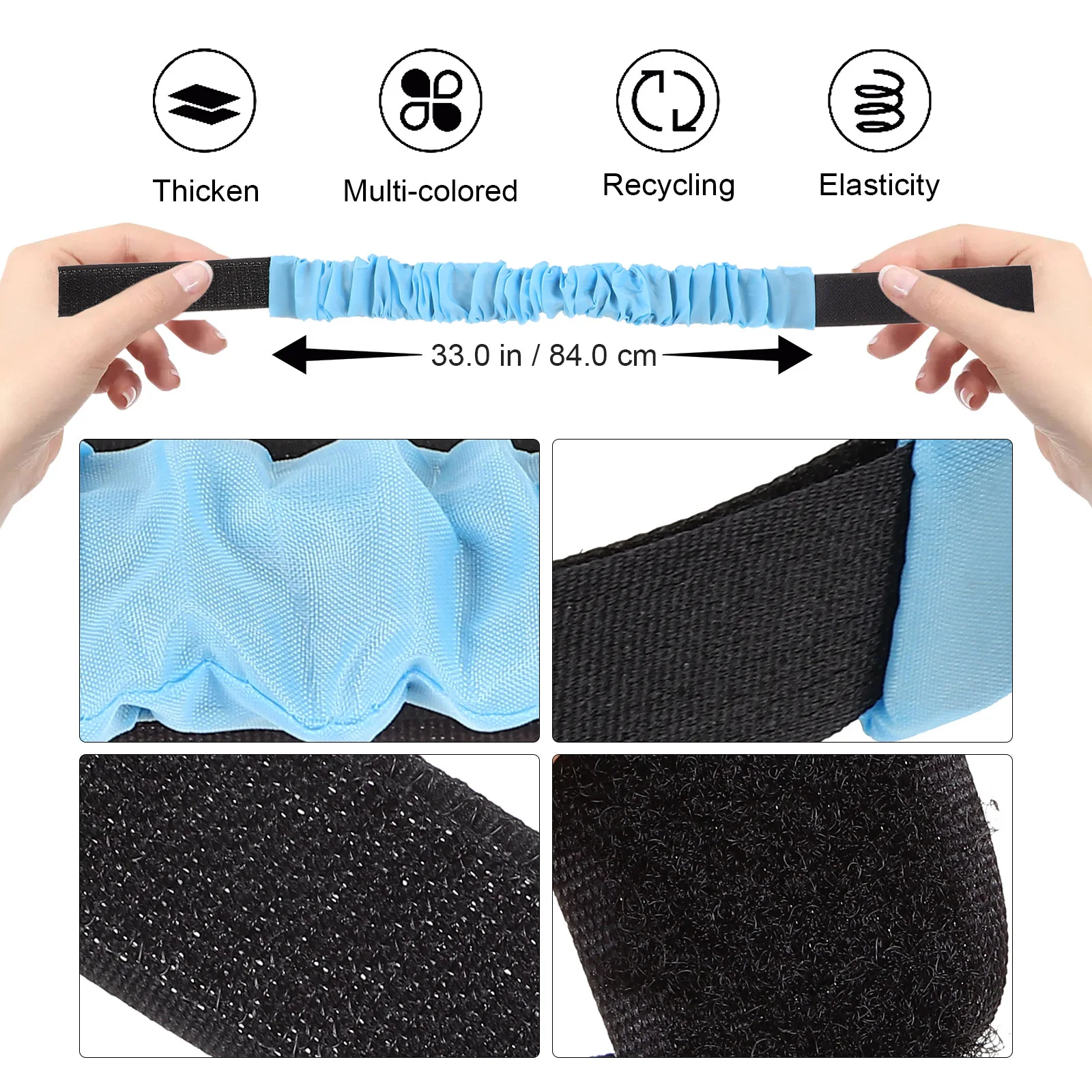 20Pcs Elastic Three Legged Race Bands Leg Tie Ropes for Kids Adults Outdoor Team Race Events Elastic Bands
20Pcs Elastic Three Legged Race Bands Leg Tie Ropes for Kids Adults Outdoor Team Race Events Elastic Bands