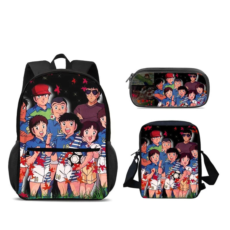 Captain Tsubasa Backpack Pen Bag Shoulder Bag 3pcs Set Versatile Large Capacity Boy and Girl School Birthday Best Gift
Captain Tsubasa Backpack Pen Bag Shoulder Bag 3pcs Set Versatile Large Capacity Boy and Girl School Birthday Best Gift
