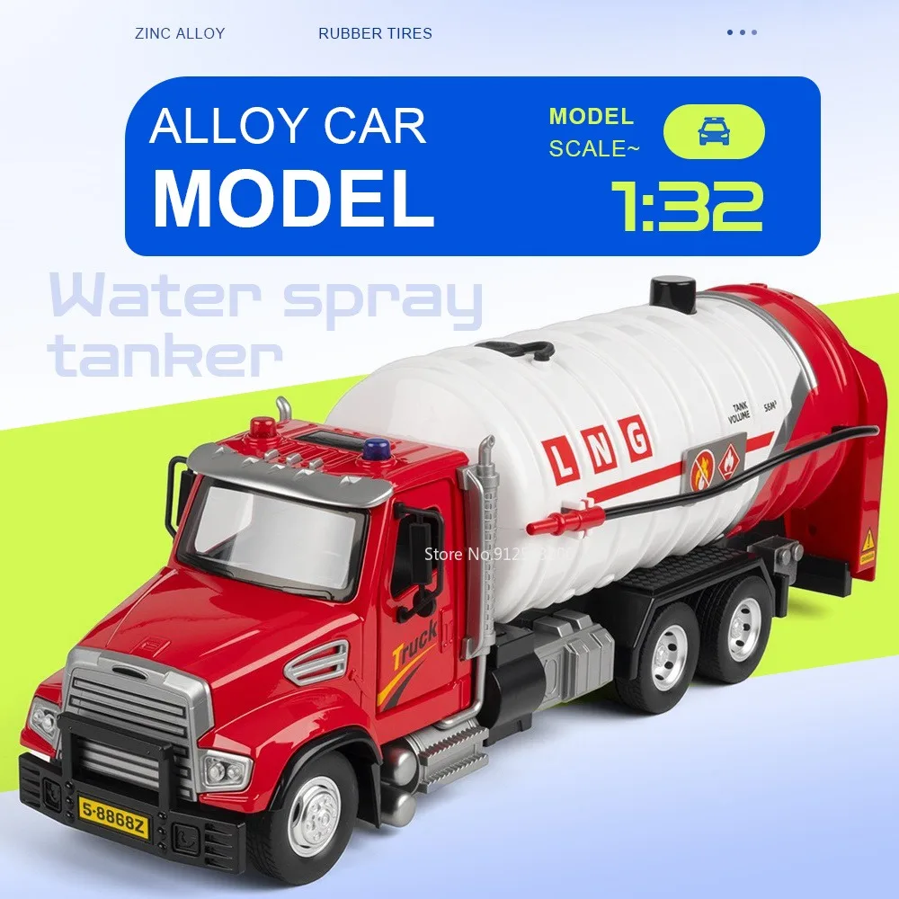1:32 Scale Transport Fire Spray Truck Car Model Toy Doors Opened Models Alloy Diecast Rubber Tires Vehicle Home Decoration
1:32 Scale Transport Fire Spray Truck Car Model Toy Doors Opened Models Alloy Diecast Rubber Tires Vehicle Home Decoration