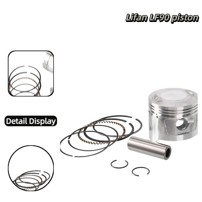 47mm Piston Kit Pin For 70cc 90cc Chinese Horizontal Engine Pit Dirt Bike ATV Quad Go Kart
47mm Piston Kit Pin For 70cc 90cc Chinese Horizontal Engine Pit Dirt Bike ATV Quad Go Kart