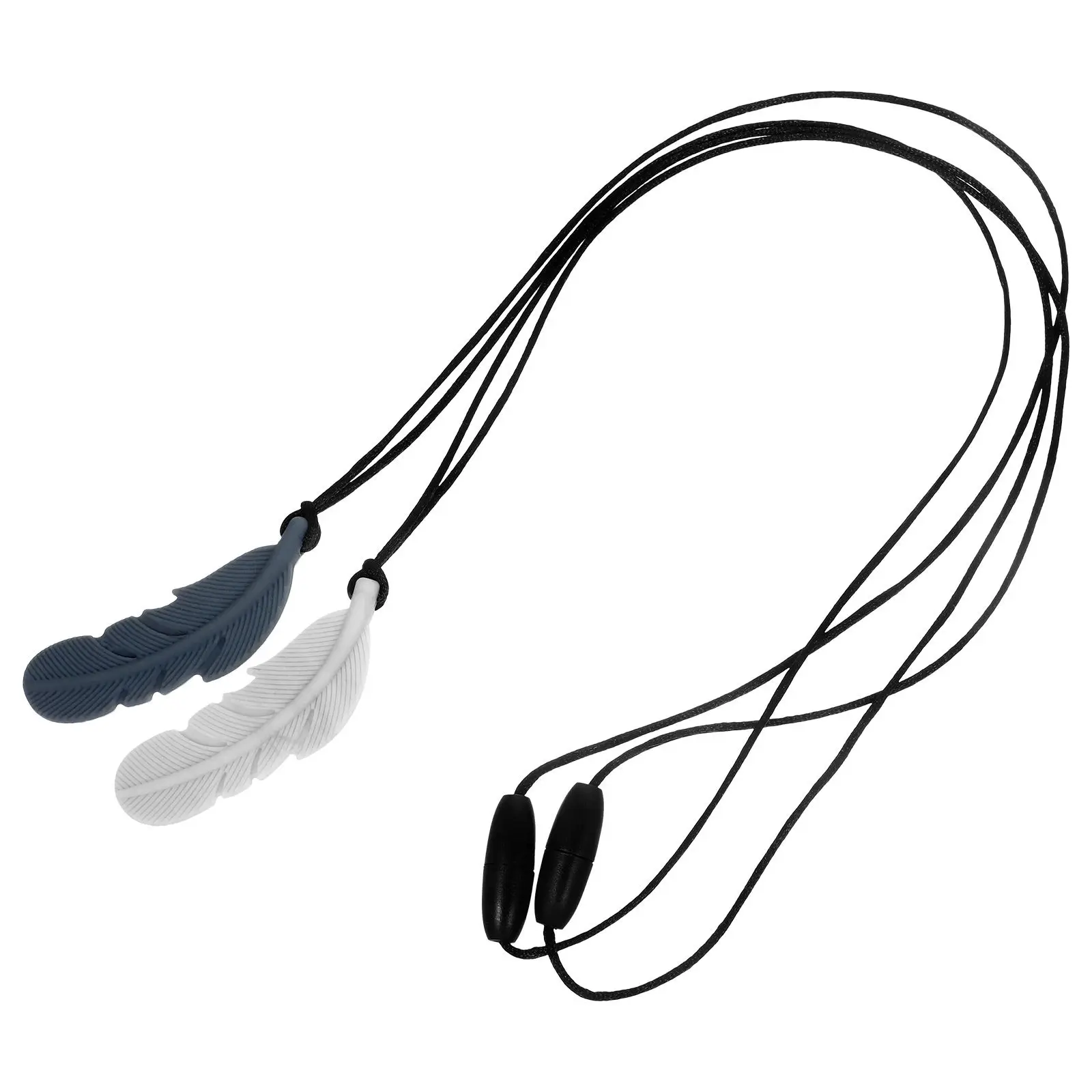 2Pcs Baby Teething Necklace Safe Material Plume Pendant Alleviates Discomfort Multiple Colors for Infants and Toddlers
2Pcs Baby Teething Necklace Safe Material Plume Pendant Alleviates Discomfort Multiple Colors for Infants and Toddlers