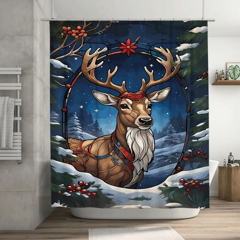 Tuniu Очаровательный Олень Занавеска Для Душа Лесные Животные Лесной Рождественский Декор Набор Для Ванной Комнаты
Tuniu Очаровательный Олень Занавеска Для Душа Лесные Животные Лесной Рождественский Декор Набор Для Ванной Комнаты
