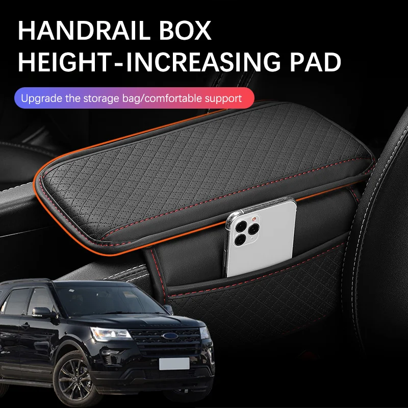Car Arm Rest Cushion Center Console Protection Cover Auto Armrest Box Pad Storage Pocket For Ford Explorer Escape Fusion
Car Arm Rest Cushion Center Console Protection Cover Auto Armrest Box Pad Storage Pocket For Ford Explorer Escape Fusion