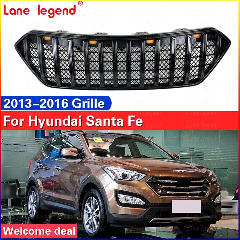 High Quality Front bumper modification accessories decoration Racing grill For HYUNDAI SANTA FE 2013 2014 2015 2016
High Quality Front bumper modification accessories decoration Racing grill For HYUNDAI SANTA FE 2013 2014 2015 2016