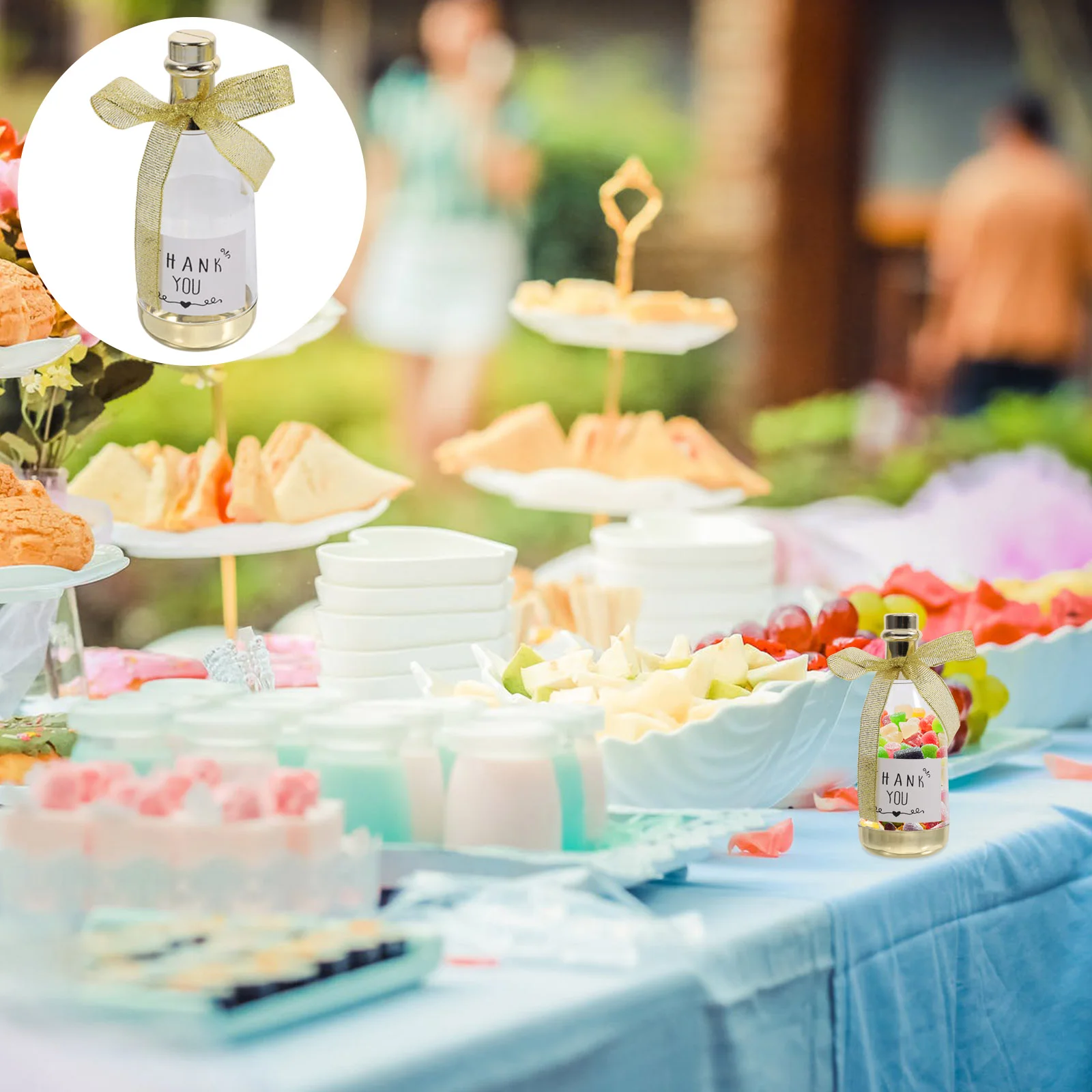 Personalized Bottle Wedding Favor Boxes with Ribbon for Candy Party Treat Christmas Gift
Personalized Bottle Wedding Favor Boxes with Ribbon for Candy Party Treat Christmas Gift