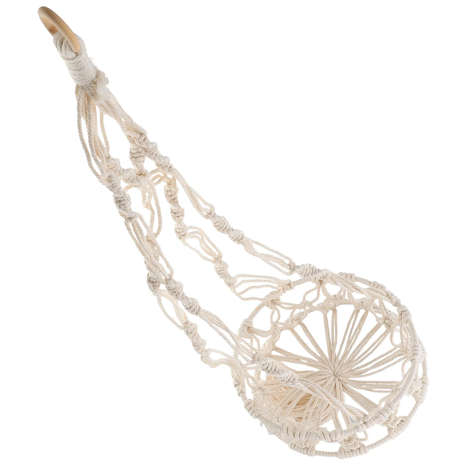 1Pcs Fruit Hanging Basket Elegant Handmade Macrame Plant Holder Decorative Balcony Storage Basket for Small Plants
1Pcs Fruit Hanging Basket Elegant Handmade Macrame Plant Holder Decorative Balcony Storage Basket for Small Plants