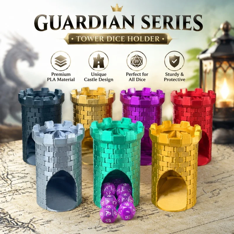 1 Pcs/ set DND Castle Dice Tower With D20 Set for RPG Dungeons & Dragons Game For DND Accessory MTG,RPG,TPRG Game Accessory
1 Pcs/ set DND Castle Dice Tower With D20 Set for RPG Dungeons & Dragons Game For DND Accessory MTG,RPG,TPRG Game Accessory
