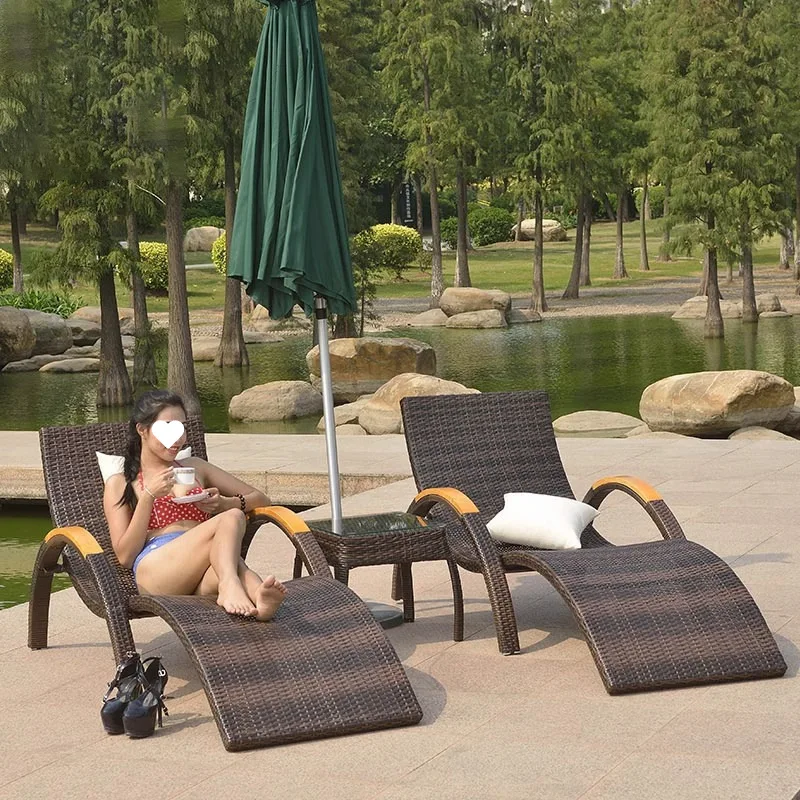 #Modern and Simple Foldable Portable Outdoor Reclining Rattan Chair with Metal Frame for Swimming Pool Beach Garden Use
#Modern and Simple Foldable Portable Outdoor Reclining Rattan Chair with Metal Frame for Swimming Pool Beach Garden Use