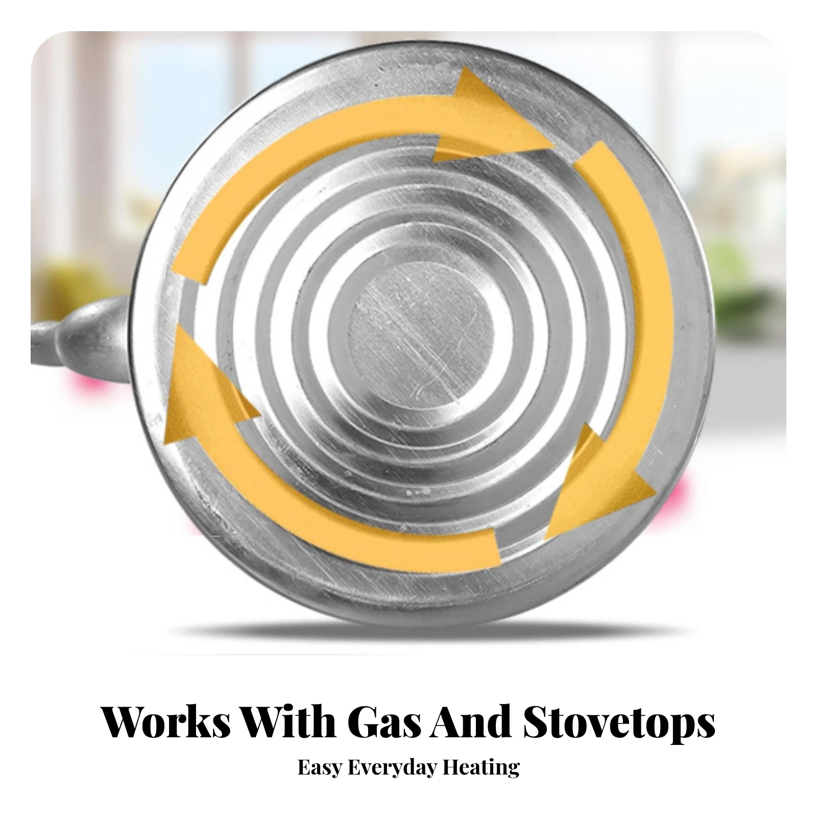 Cookware Easy Pour Fitted Lid Stovetop Kettle Curved Spout Aluminum Kettle Kitchenware for Gas Stovetop
Cookware Easy Pour Fitted Lid Stovetop Kettle Curved Spout Aluminum Kettle Kitchenware for Gas Stovetop