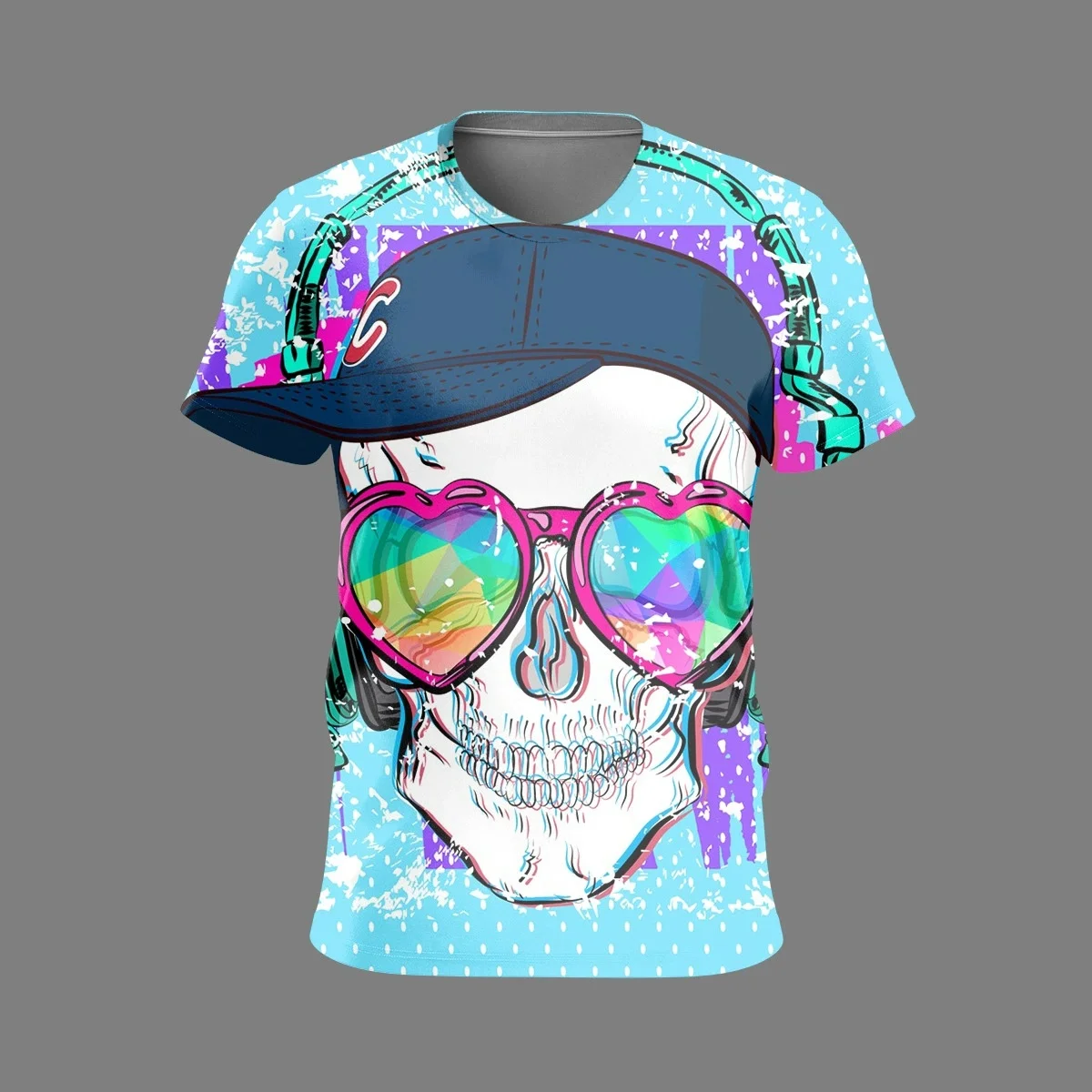 Fashion Skull 3D Printing Short Sleeve T Shirt For Men Summer Outdoor Casual Round Neck Tee Tops Street Vintage Oversize Clothes
Fashion Skull 3D Printing Short Sleeve T Shirt For Men Summer Outdoor Casual Round Neck Tee Tops Street Vintage Oversize Clothes