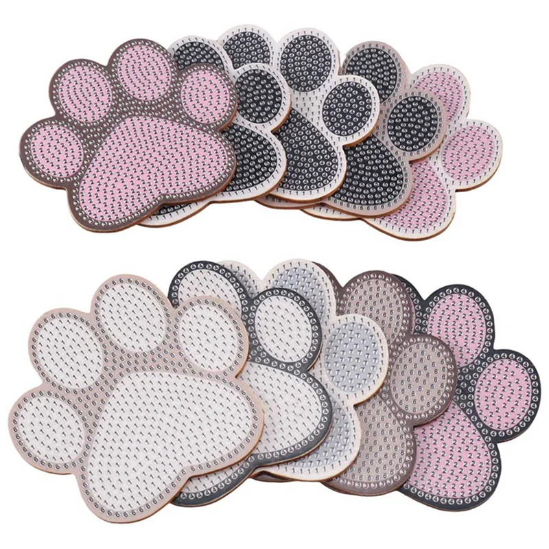 8Pcs DIY Cute Cat Paw Coasters DIY Diamond Painting Coasters With Holder For Beginners,Drinks,Cups,Vases
8Pcs DIY Cute Cat Paw Coasters DIY Diamond Painting Coasters With Holder For Beginners,Drinks,Cups,Vases