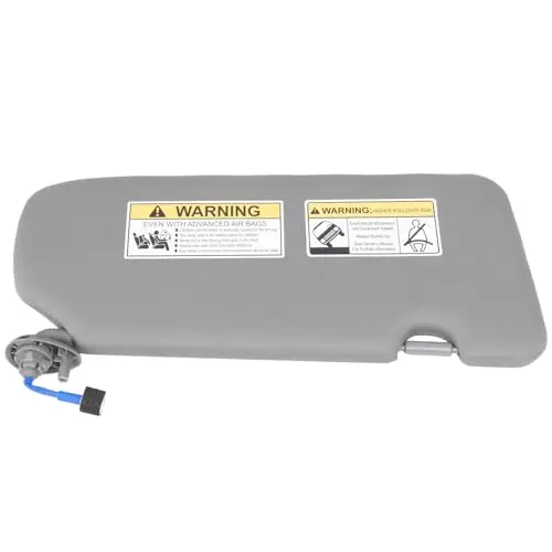Gray Driver Side Sun Visor With Integrated Mirror And Dual LED Lights For Honda CR-V 2017–2022 Replacement Part
Gray Driver Side Sun Visor With Integrated Mirror And Dual LED Lights For Honda CR-V 2017–2022 Replacement Part