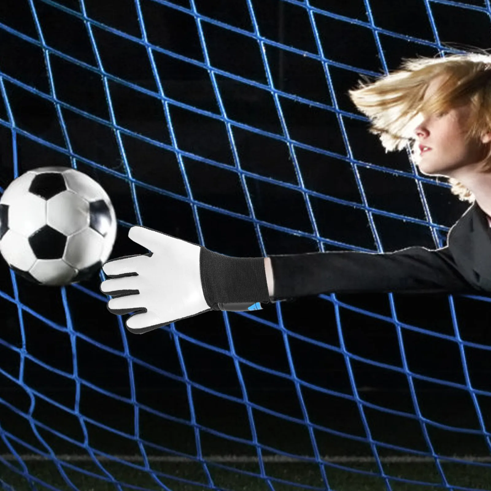 2Pcs Children's Goalkeeper Gloves Non-Slip Breathable Finger Protection Soccer Training Match Wear-Resistant Football
2Pcs Children's Goalkeeper Gloves Non-Slip Breathable Finger Protection Soccer Training Match Wear-Resistant Football