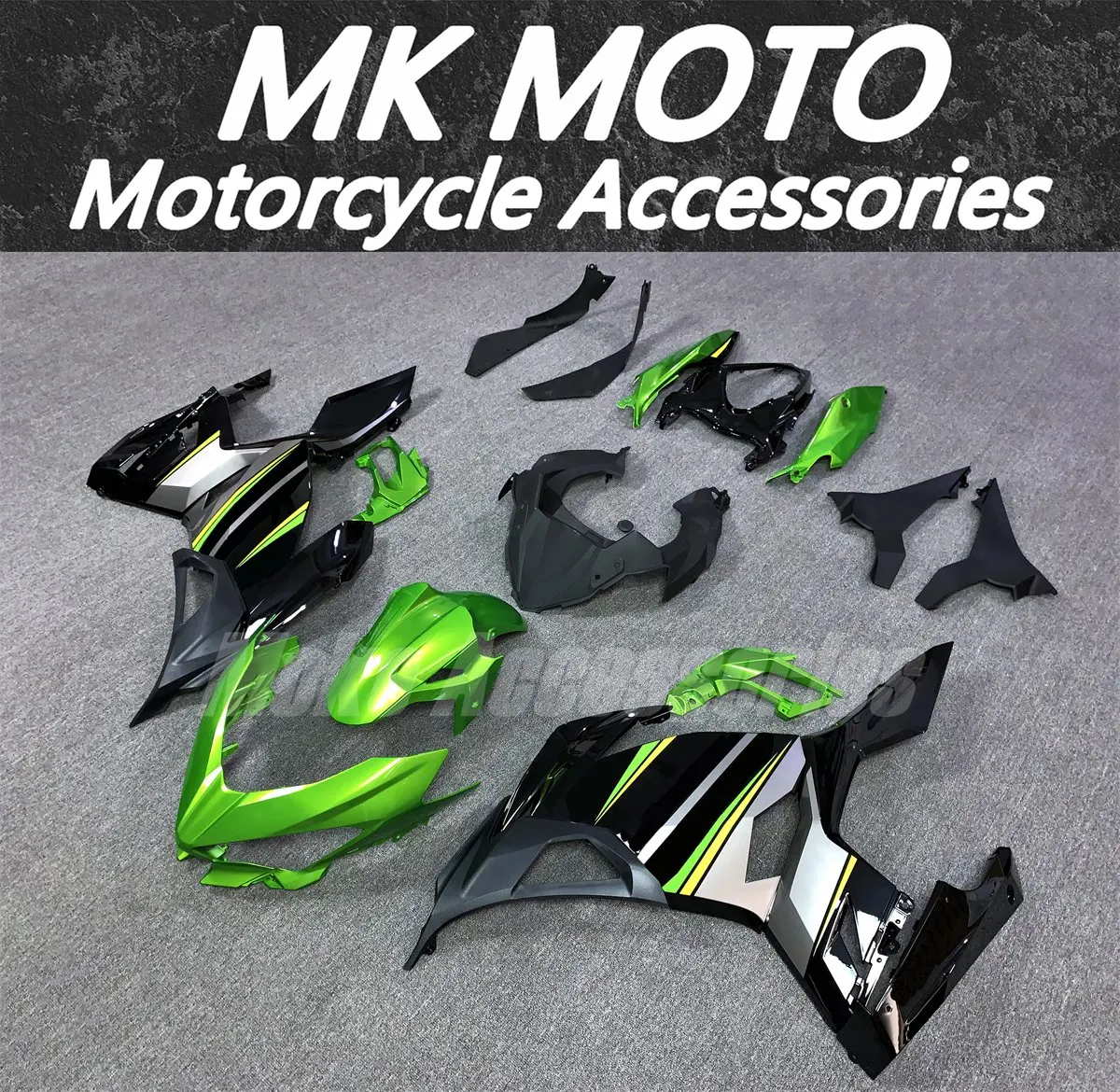 Moke moto Motorcycle Fairings Kit Fit For Ninja 400 2018 2019 2020 2021 2022 2023 Bodywork Set ABS Injection Green Black New
Moke moto Motorcycle Fairings Kit Fit For Ninja 400 2018 2019 2020 2021 2022 2023 Bodywork Set ABS Injection Green Black New