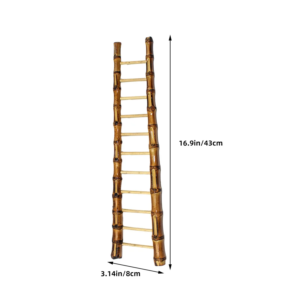 Bamboo Ladder Garden Decoration Mini House Accessory Lightweight Durable Toy Kids Fairy Decorative Miniature Ladder Small Size
Bamboo Ladder Garden Decoration Mini House Accessory Lightweight Durable Toy Kids Fairy Decorative Miniature Ladder Small Size
