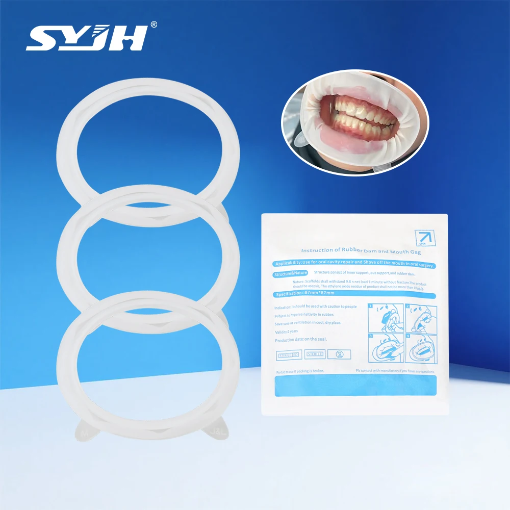 SYJH 5pcs/10pcs O Shape Rubber Dam Dental Mouth Opener 3D Rubber Dam Retractor O Shape Prop Lip Cheek Expander Dental Materials
SYJH 5pcs/10pcs O Shape Rubber Dam Dental Mouth Opener 3D Rubber Dam Retractor O Shape Prop Lip Cheek Expander Dental Materials