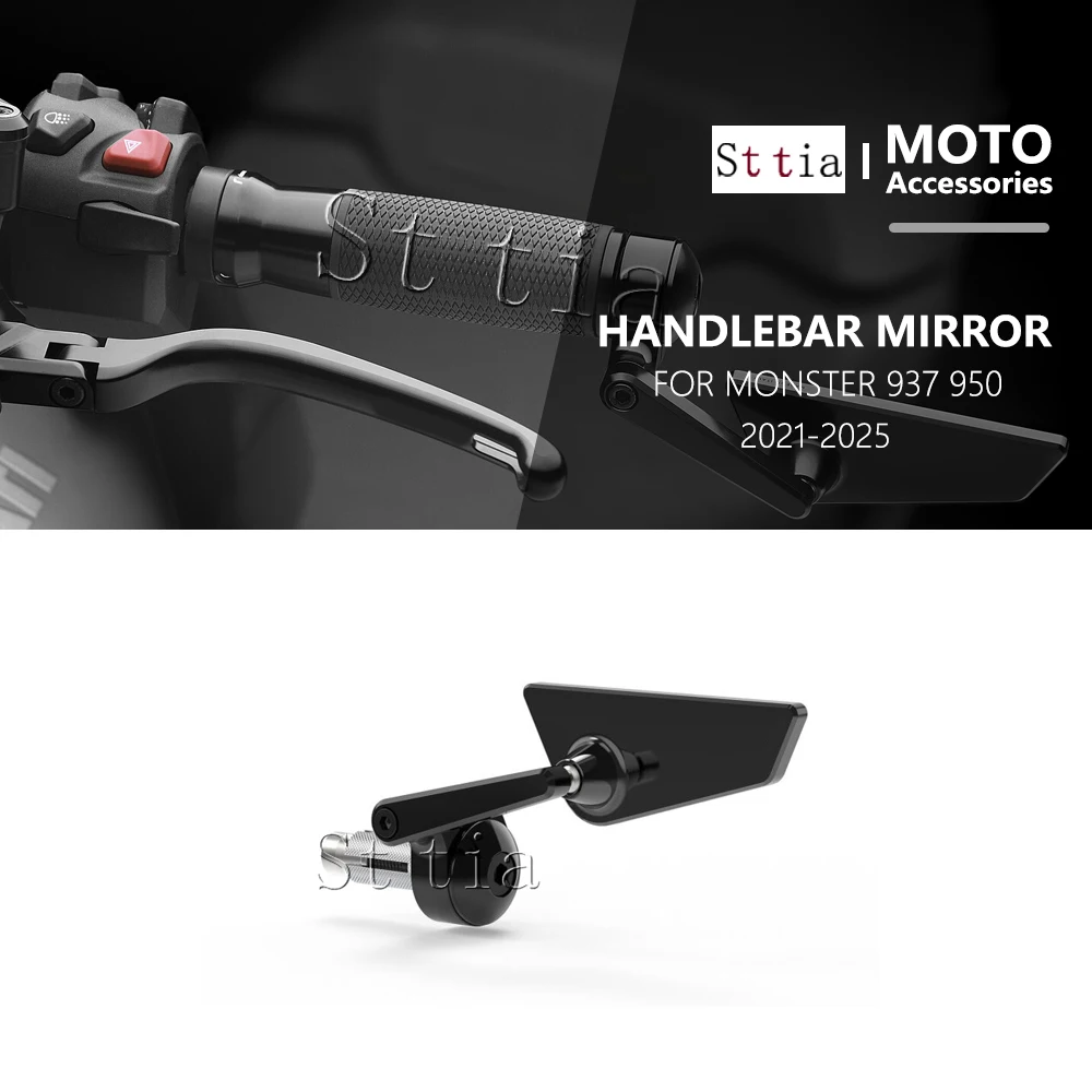 Зеркала заднего вида на руль мотоцикла для Ducati Monster 937 Monster 950 2021-2025 MONSTER 950 937 SP, крепление на конец руля
Зеркала заднего вида на руль мотоцикла для Ducati Monster 937 Monster 950 2021-2025 MONSTER 950 937 SP, крепление на конец руля