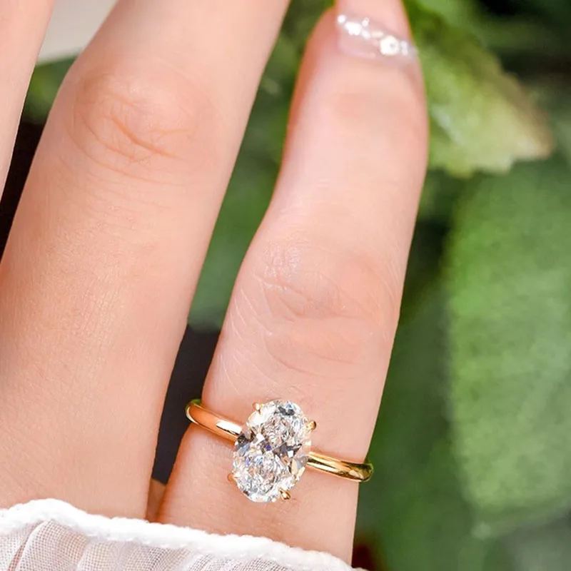 IGI Lab Growing Diamond Ring Oval D Color 1 2 3Ct Real Platinum PT950 Gold Ring Diamond wedding ring Factory Engagement Ring
IGI Lab Growing Diamond Ring Oval D Color 1 2 3Ct Real Platinum PT950 Gold Ring Diamond wedding ring Factory Engagement Ring