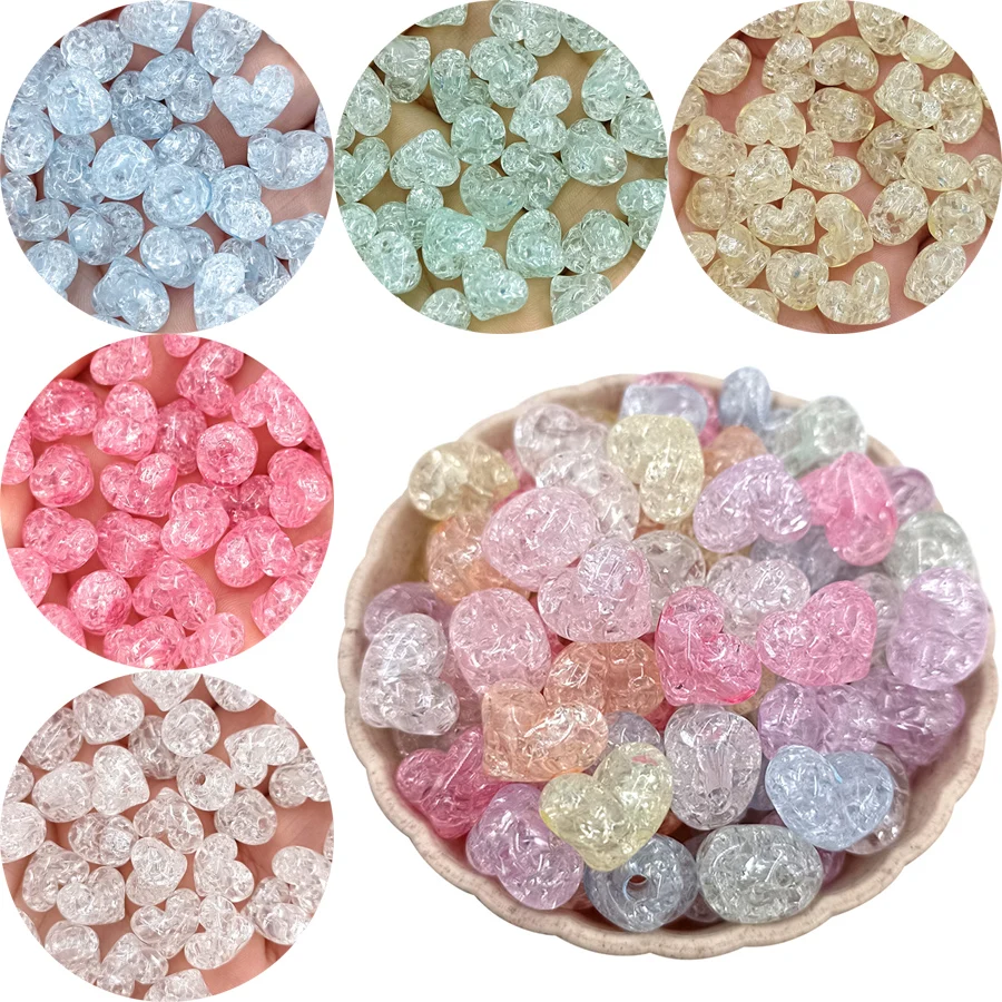 20Pcs 12mm Burst Heart-shaped Beads Colorful Handmade Necklace Bracelet Earrings Loose Jewelry DIY Keychain Phone Chain
20Pcs 12mm Burst Heart-shaped Beads Colorful Handmade Necklace Bracelet Earrings Loose Jewelry DIY Keychain Phone Chain