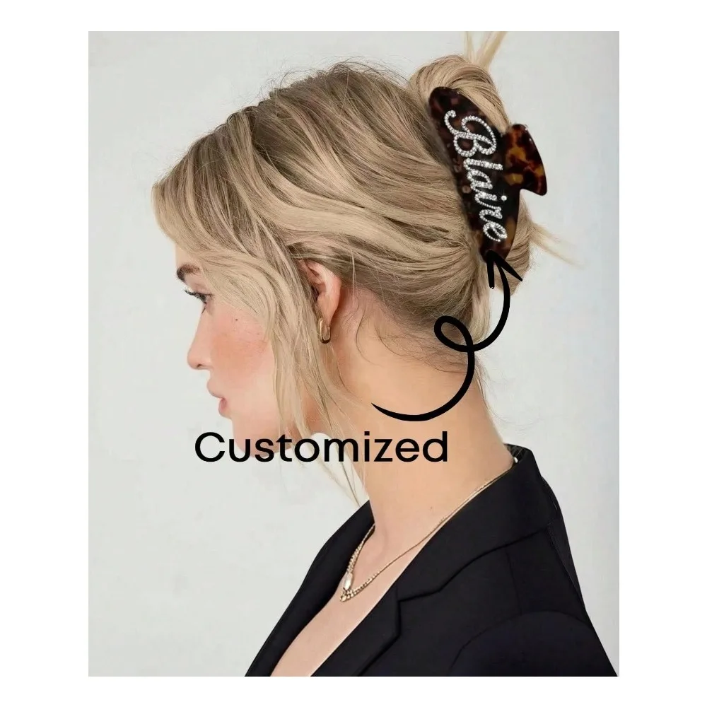 Handcrafted Diamond-Encrusted Classic Customized Logo/Name Acrylic, Fashionable Versatile Personalized Gift ,Travel Organizer, Graduation Gift, Mother's Day Gift
Handcrafted Diamond-Encrusted Classic Customized Logo/Name Acrylic, Fashionable Versatile Personalized Gift ,Travel Organizer, Graduation Gift, Mother's Day Gift