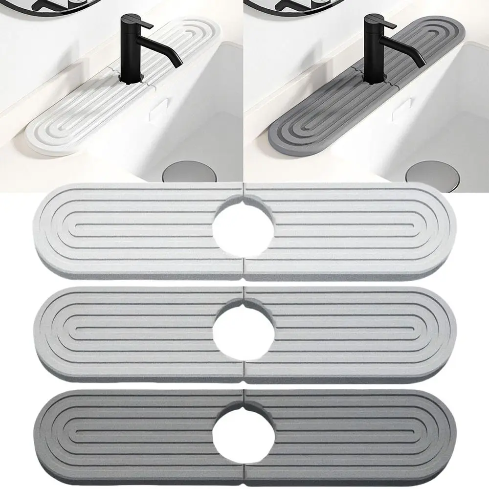 1Pairs Durable Diatomite Stone Faucet Mat Super Absorbent Non-Slip Drainage Mat Quick Dry Drying Mats Bathroom
1Pairs Durable Diatomite Stone Faucet Mat Super Absorbent Non-Slip Drainage Mat Quick Dry Drying Mats Bathroom