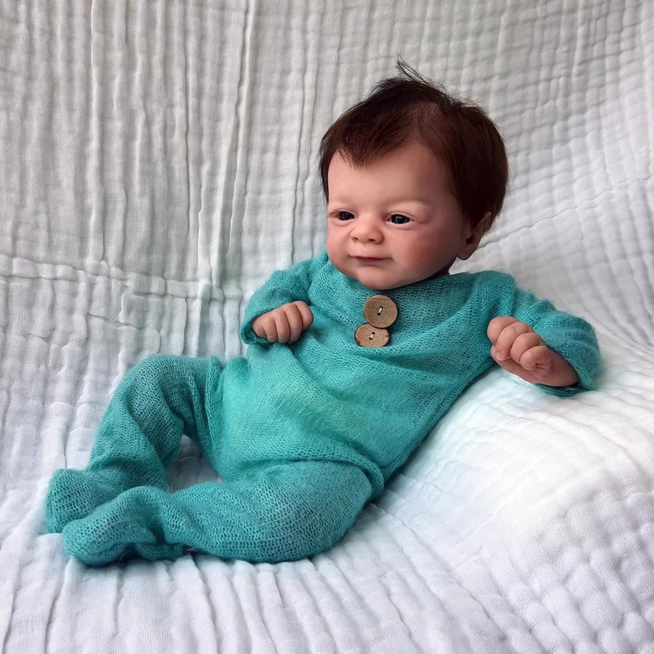 18 inch Reborn Baby Doll Fairy Newborn Dolls 3D Skin Visible Veins Bebe Reborn Bonecas
18 inch Reborn Baby Doll Fairy Newborn Dolls 3D Skin Visible Veins Bebe Reborn Bonecas