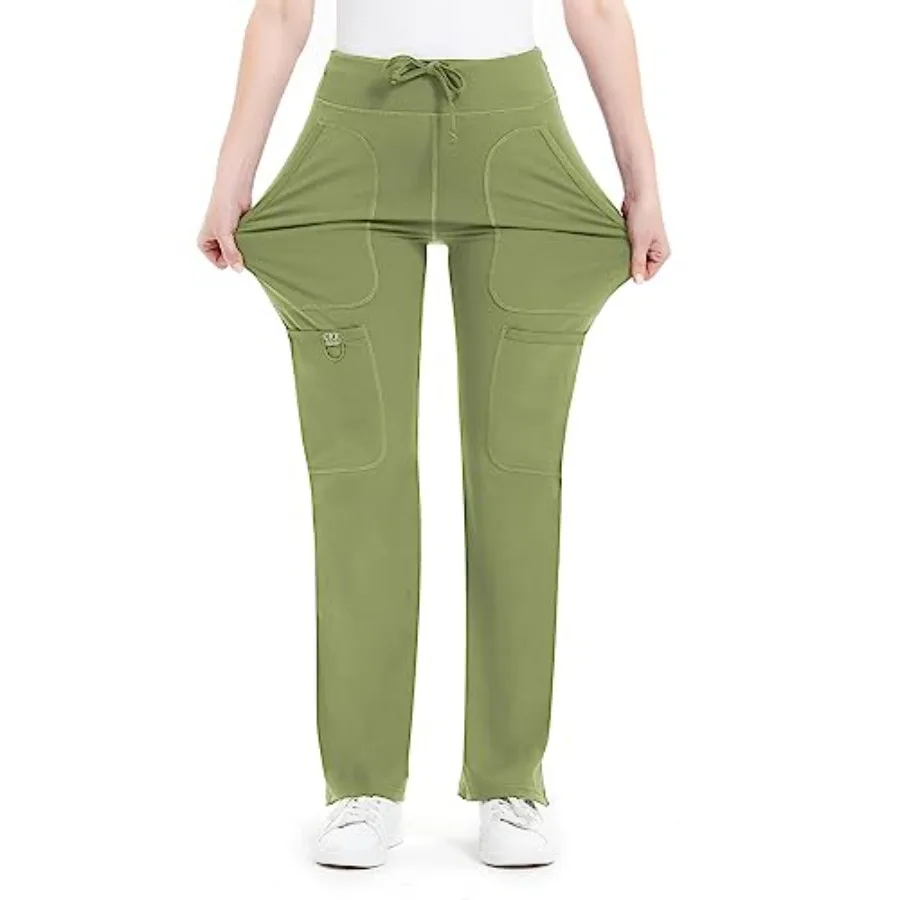 QBK Yoga Scrub Pants Women Mid Rise Yoga Work Pants- Five Pocket Cargo Scrub Pant
QBK Yoga Scrub Pants Women Mid Rise Yoga Work Pants- Five Pocket Cargo Scrub Pant