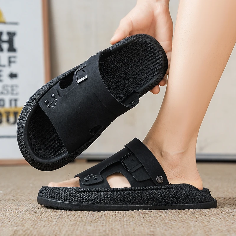 Retro Simple Fashion Summer Flat Slippers Unisex Anti Slip Student Outdoor Leisure Daily Shoes
Retro Simple Fashion Summer Flat Slippers Unisex Anti Slip Student Outdoor Leisure Daily Shoes
