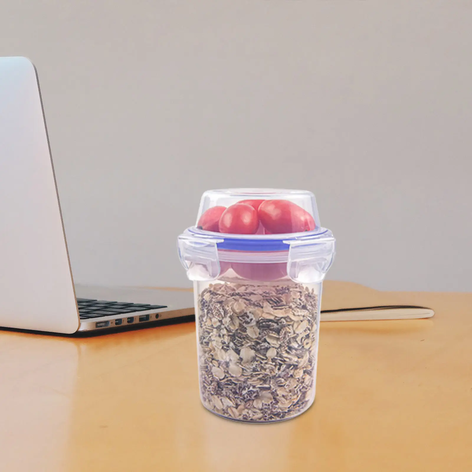 2Pcs Overnight Oats Storage Containers Sealed Cup with Spoon Lightweight Portable Oatmeal Jars for Home Office Travel
2Pcs Overnight Oats Storage Containers Sealed Cup with Spoon Lightweight Portable Oatmeal Jars for Home Office Travel