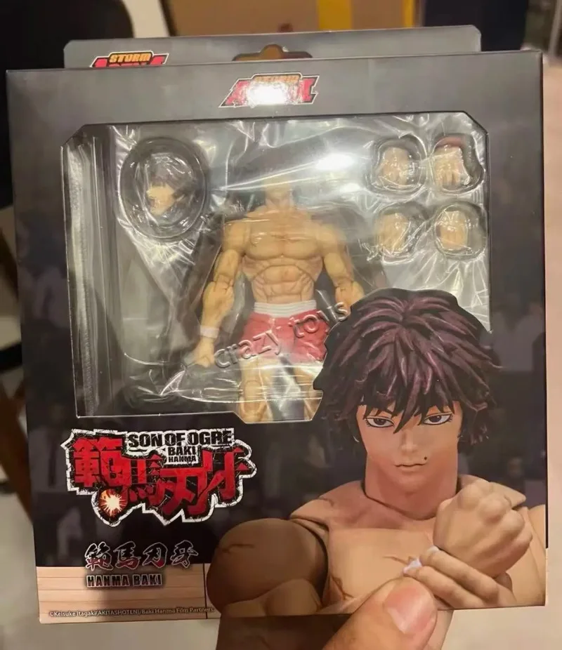 【In Stock】Original Storm Toys Arena 1/12 BHSA01 Hanma Baki Collectible Action Figure with Two Head Sculpts Model Toy
【In Stock】Original Storm Toys Arena 1/12 BHSA01 Hanma Baki Collectible Action Figure with Two Head Sculpts Model Toy