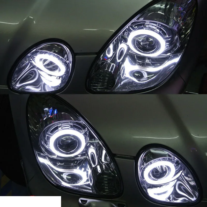 Светодиодные фары «ангельские глазки» в сборе, 2 шт., для Lexus gs300 GS430 GS350, двойные линзы, грыжа, Ксеноновые ленты, сигнал поворота, автомобильные аксессуары
Светодиодные фары «ангельские глазки» в сборе, 2 шт., для Lexus gs300 GS430 GS350, двойные линзы, грыжа, Ксеноновые ленты, сигнал поворота, автомобильные аксессуары