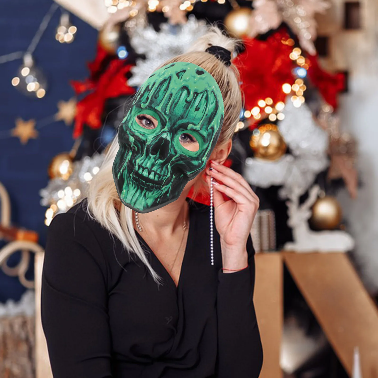 Glow-in-the- Mask Ghost up Costume Cosplay Creepy Death Face Masks Halloween Men Black
Glow-in-the- Mask Ghost up Costume Cosplay Creepy Death Face Masks Halloween Men Black