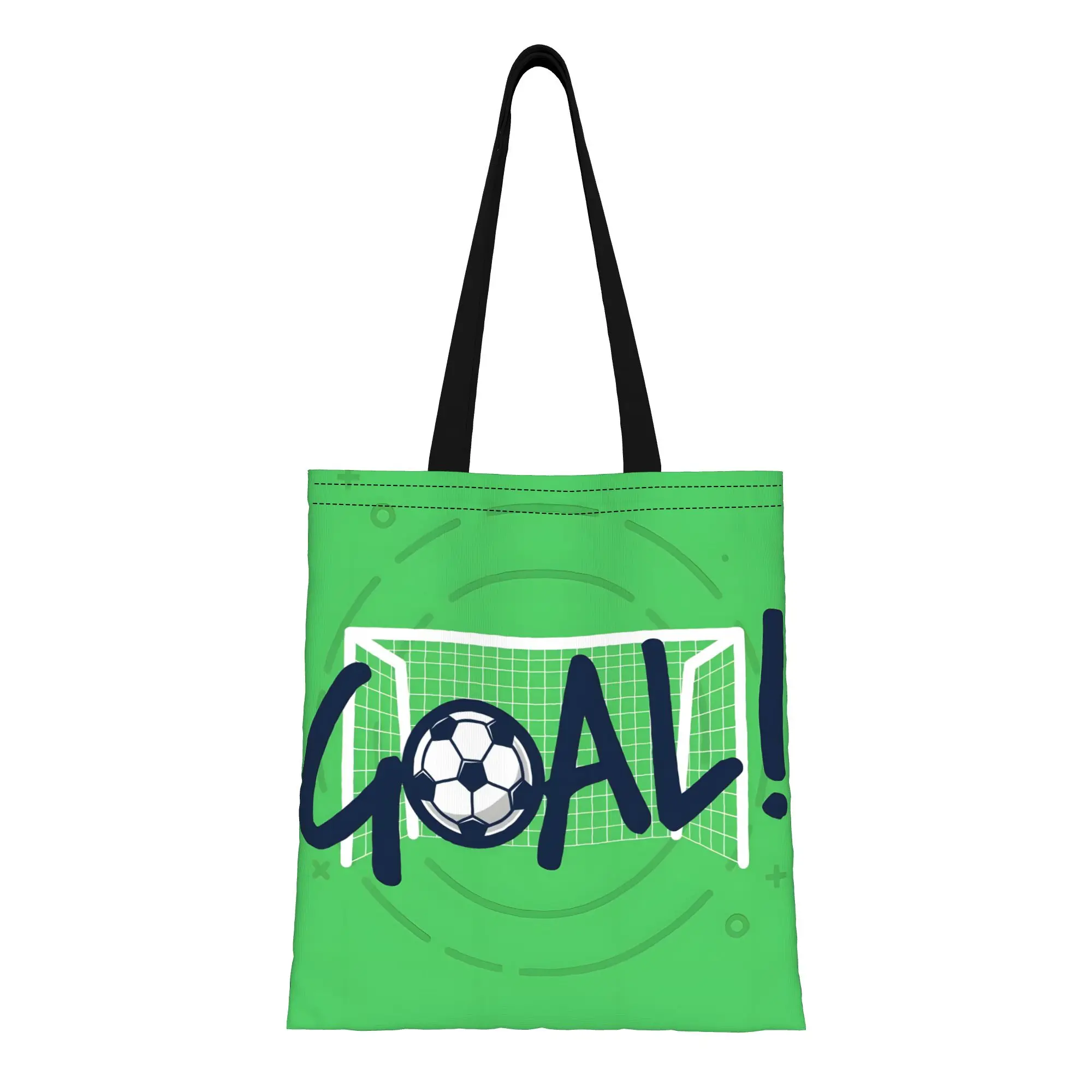 1PC Soccer Goal Canvas Tote Bag Perfect for Shopping & Personal Use Great Gift
1PC Soccer Goal Canvas Tote Bag Perfect for Shopping & Personal Use Great Gift