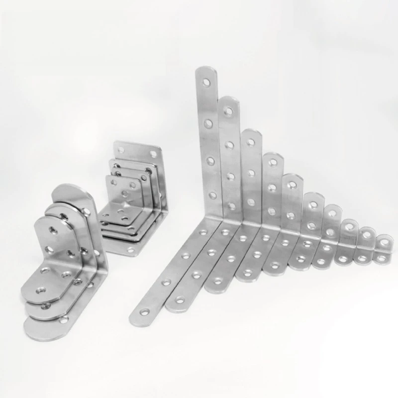 Thickened stainless steel corner code, laminate holder, laminate connector L-shaped right angle bracket 90 degree furniture
Thickened stainless steel corner code, laminate holder, laminate connector L-shaped right angle bracket 90 degree furniture