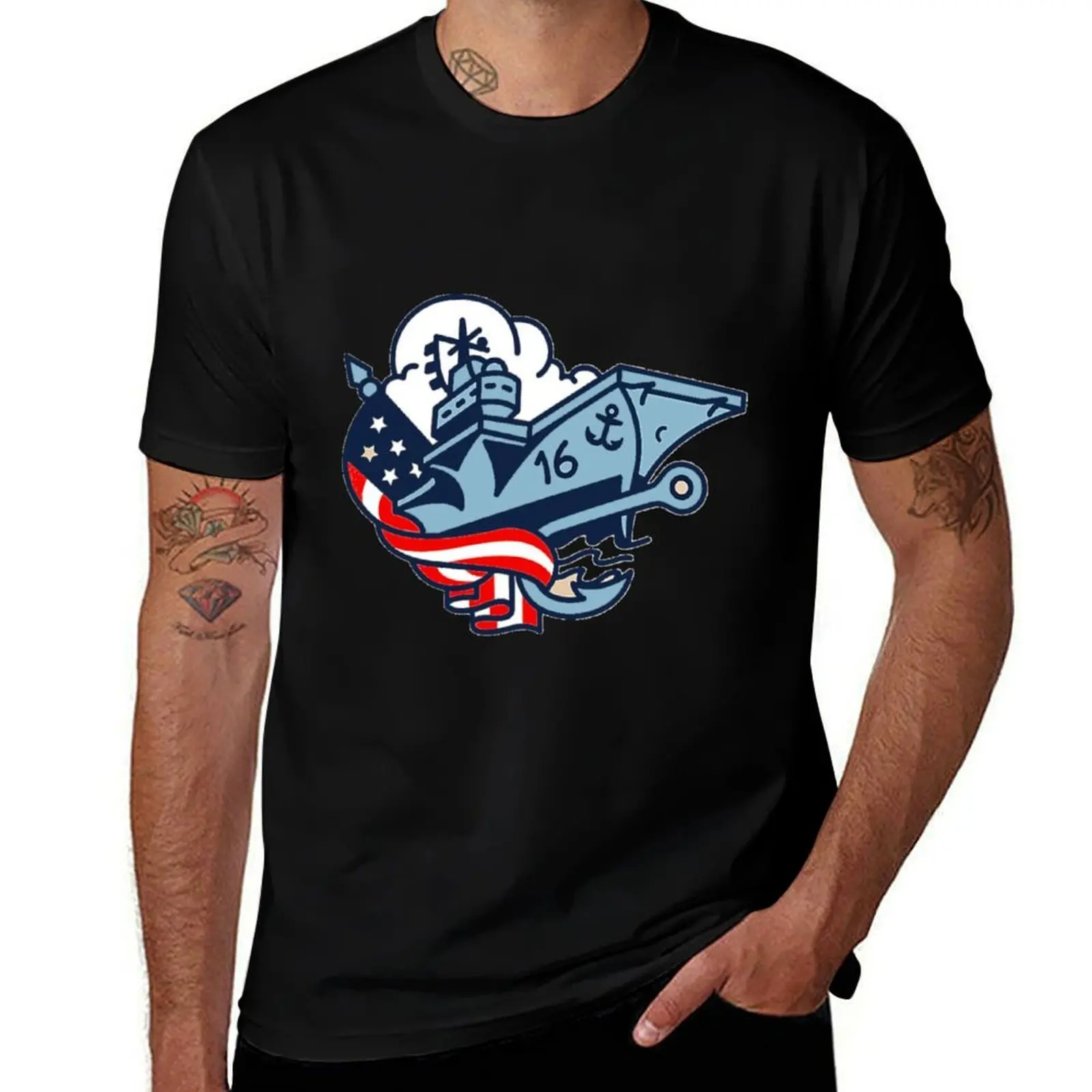 Fun CV-16 Lexington USS Design T-Shirt Plus Size Lightweight Top
Fun CV-16 Lexington USS Design T-Shirt Plus Size Lightweight Top