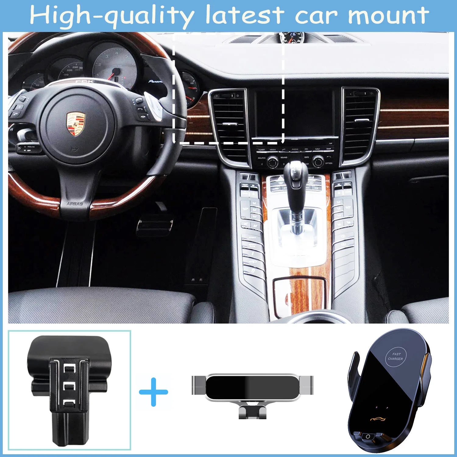 For Porsche Panamera 2010-2015 2016 Car Phone Holder Wireless Charging Bracket Base Gravity Stand Phone Mount Car Accessories
For Porsche Panamera 2010-2015 2016 Car Phone Holder Wireless Charging Bracket Base Gravity Stand Phone Mount Car Accessories