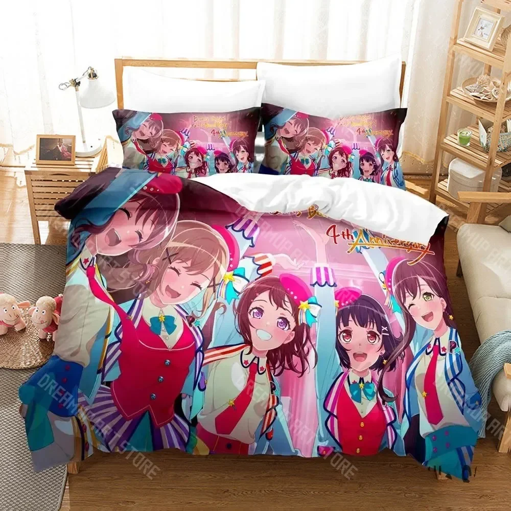 3D Print BanG Dream Anime Girls Band Party Bedding Set Boys Girls Twin Queen King Size Duvet Cover Pillowcase Bed boys Adult
3D Print BanG Dream Anime Girls Band Party Bedding Set Boys Girls Twin Queen King Size Duvet Cover Pillowcase Bed boys Adult