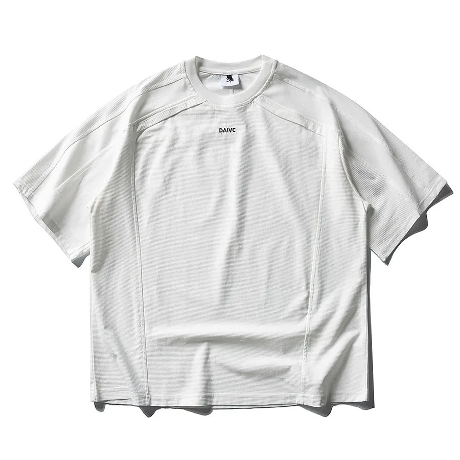 American Summer New Spliced T-shirt for Men Retro Printed Round Neck T-shirt Sport Fitness Quick-dry Men's Short Sleeved Tee
American Summer New Spliced T-shirt for Men Retro Printed Round Neck T-shirt Sport Fitness Quick-dry Men's Short Sleeved Tee