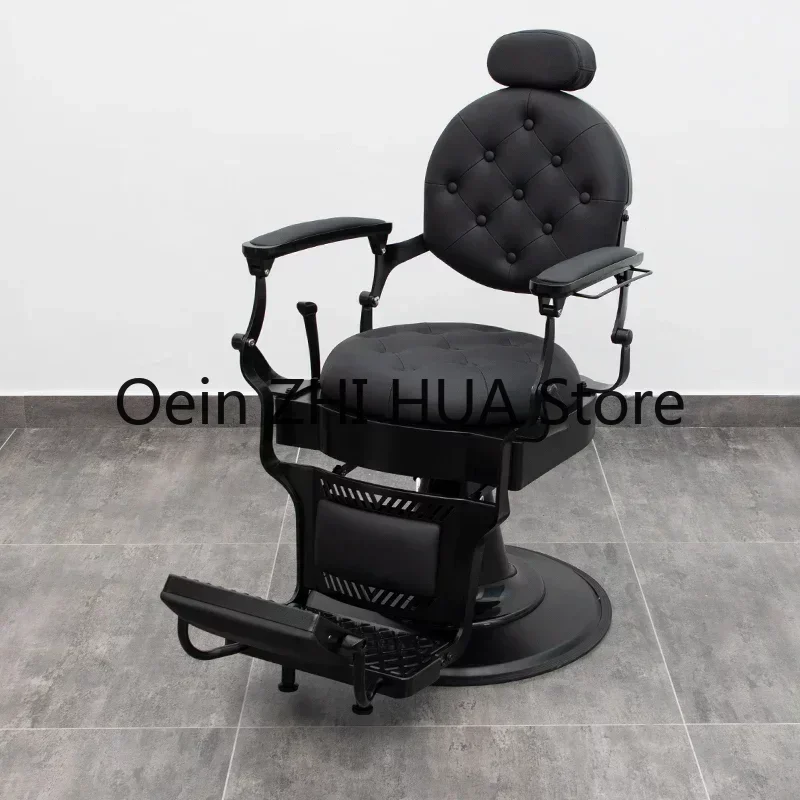 Retro Hair Cutting Barber Chair Recliner Workshop Beauty Salon Hairdressing Barber Chair Swivel Eyelash Cadeira Furniture QF50BC
Retro Hair Cutting Barber Chair Recliner Workshop Beauty Salon Hairdressing Barber Chair Swivel Eyelash Cadeira Furniture QF50BC